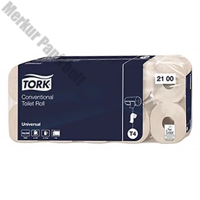 Toalettpapír TORK Universal T4 10 tekercses 2 rétegű fehér