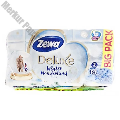 Toalettpapír ZEWA Deluxe 3 rétegű 16 tekercses LE. Spring/Winter