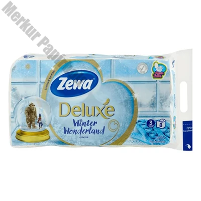 Toalettpapír ZEWA Deluxe 3 rétegű 8 tekercses LE.Spring/Winter