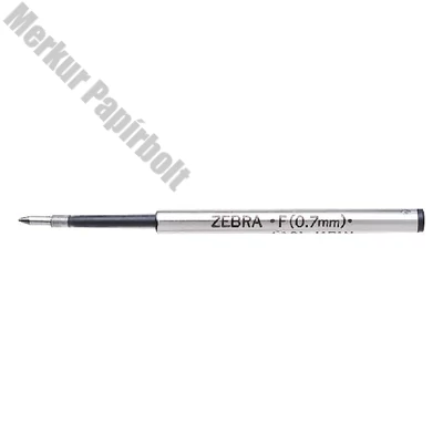 Tollbetét golyós ZEBRA F 0,7 mm piros