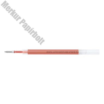 Tollbetét zselés ZEBRA JF BioTube piros 0,5 mm