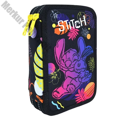 Tolltartó COOLPACK Lilo és Stitch felszerelt 2 részes fekete mintás