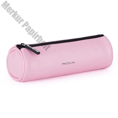 Tolltartó PASTELINI PU kerek pink