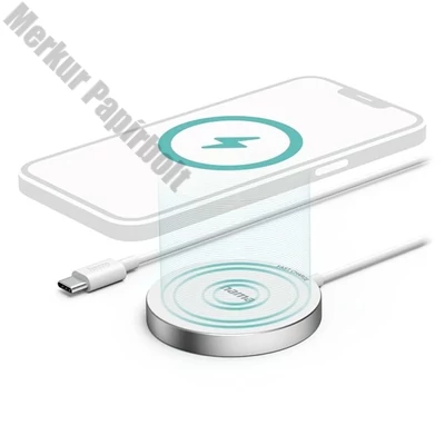 Töltő vezeték nélküli HAMA MagCharge 15W fehér
