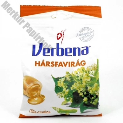 Töltött keménycukorka VERBENA hársfavirág 60 g