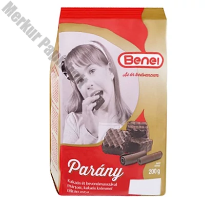 Töltött ostya BENEI Parány kakaós 200 g