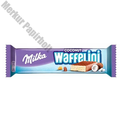 Töltött ostya MILKA Wafelini Coconut kókuszos 31 g