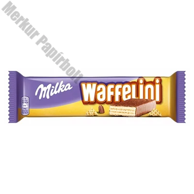 Töltött ostya MILKA Wafelini tejkrémes 31 g