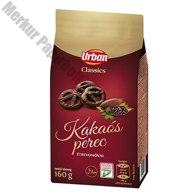 Töltött ostya URBAN Classic kakaós perec 180 g