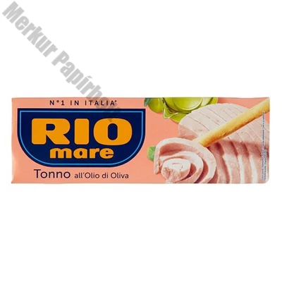 Tonhal RIO MARE olívaolajban 3x65 g