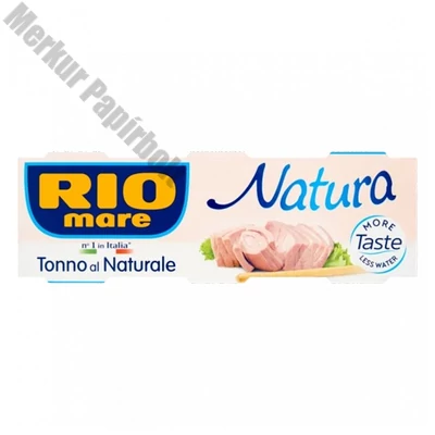Tonhalkonzerv RIO MARE Natura natúr lében 3x56 g