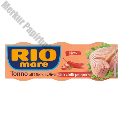 Tonhalkonzerv RIO MARE chili paprikával 3x65 g
