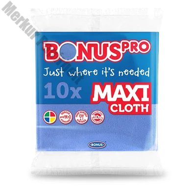 Törlőkendő általános BONUS maxi HoReCa HACCP kék 10 darabos