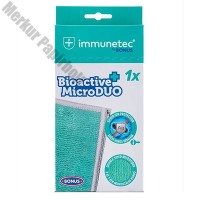 Törlőkendő mikroszálas BONUS Bioactive microDuo 35x35cm