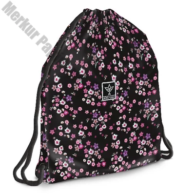Tornazsák ARS UNA tinédzser Pearl Blossom Black
