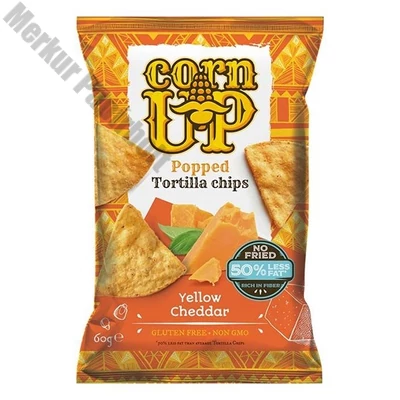 Tortilla chips CORN UP cheddar sajt 60 g