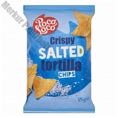 Tortilla chips POCO LOCO sós 125 g