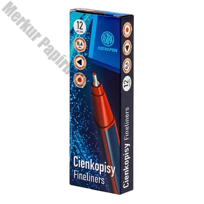 Tűfilc ASTRA PEN 0,4 mm piros