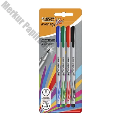 Tűfilc BIC Intensity Med 4 darabos