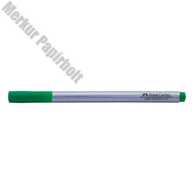 Tűfilc FABER-CASTELL Grip 0,4 mm zöld