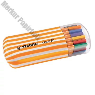 Tűfilc STABILO Point 88 Zeburi 20 darabos
