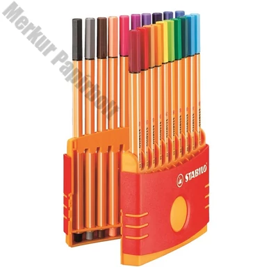 Tűfilc STABILO Point 88 colorparade 20 darabos