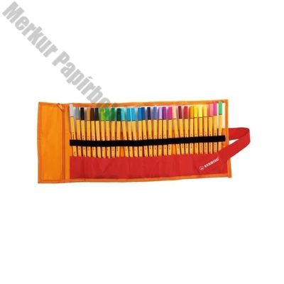 Tűfilc STABILO Point 88 rollerset 30 darabos
