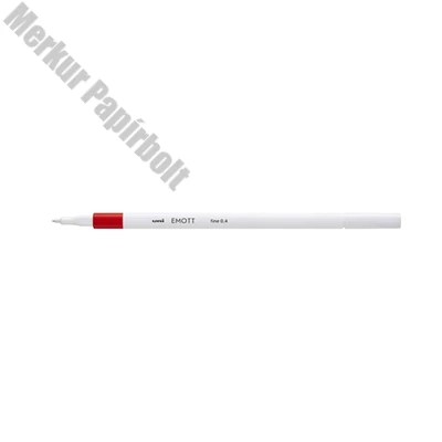 Tűfilc UNI EMOTT piros 0,4mm