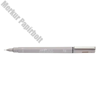 Tűfilc UNI Pin 0,1 mm világosszürke