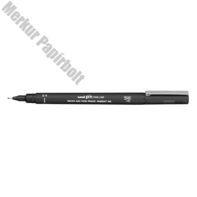 Tűfilc UNI Pin 0,4 mm fekete