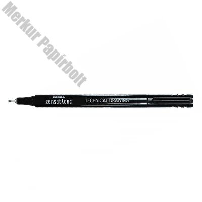 Tűfilc ZEBRA Technical Drawing Pen 0,3 mm fekete