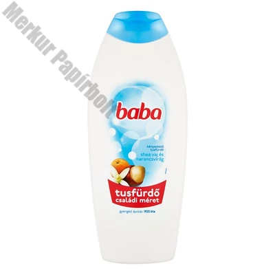 Tusfürdő BABA Sheavaj & Narancsvirág 750ml