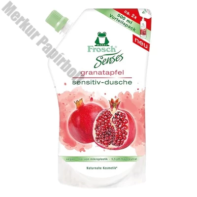 Tusfürdő utántöltő FROSCH gránátalma 500 ml