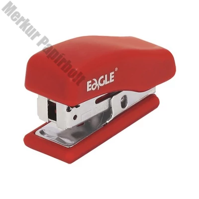 Tűzőgép EAGLE 868 mini 10 lap 24/6 piros