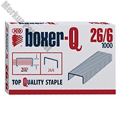 Tűzőkapocs BOXER Q 26/6