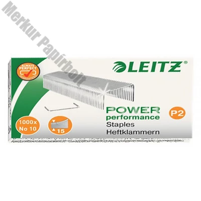 Tűzőkapocs LEITZ P2 No.10 1000/dob