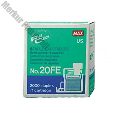Tűzőkapocs patron MAX No.20FE elektromos 2000/dob