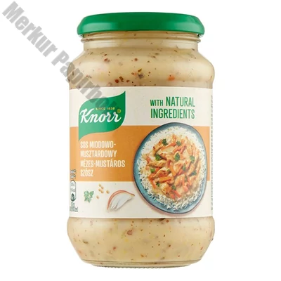 Üveges szósz KNORR Mézes-mustáros 400 g