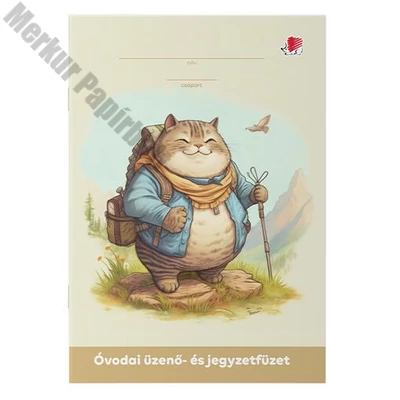 Üzenő- és jegyzetfüzet ICO Student A/5 32 lapos óvodai