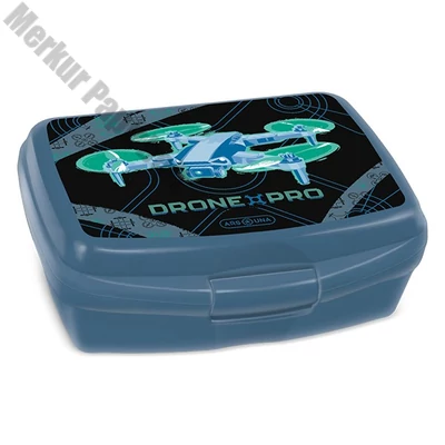 Uzsonnás doboz ARS UNA Drone Pro műanyag 165x135x60 mm