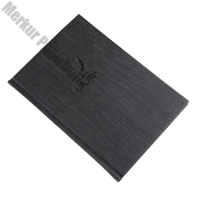 Vendégkönyv REALSYSTEM Fashion A/4 144 lapos sima grafit