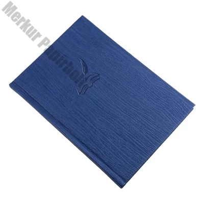 Vendégkönyv REALSYSTEM Fashion A/4 144 lapos sima kék