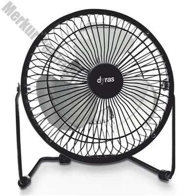 Ventilátor asztali DYRAS FGD-4B 14 cm 5W 1 fokozat fekete