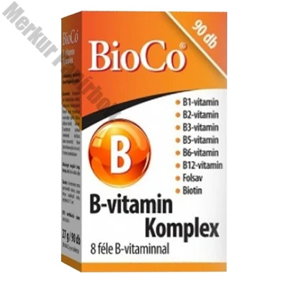Vitamin BIOCO B-vitamin Komplex 90 darab