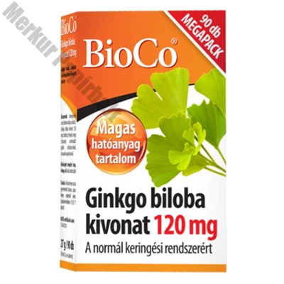 Vitamin BIOCO Gingko Biloba Megapack 90 darab