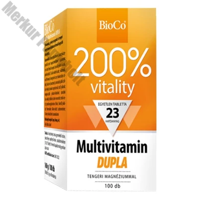 Vitamin BIOCO Multivitamin Dupla 200% 100 darab