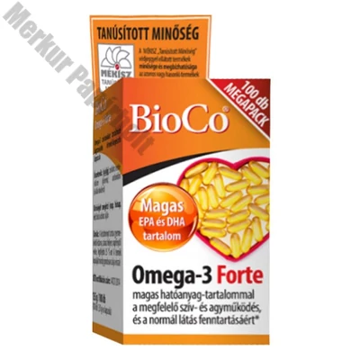 Vitamin BIOCO Omega-3 Forte Megapack 100 darab