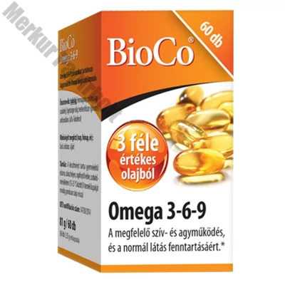 Vitamin BIOCO Omega 3-6-9 60 darab