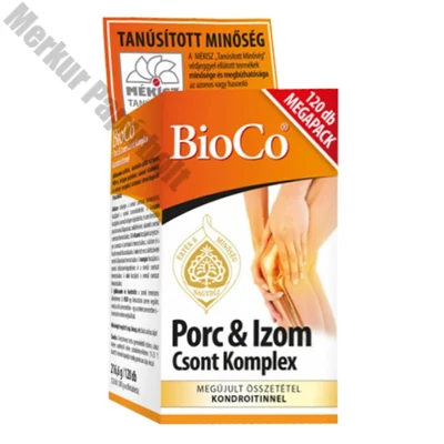 Vitamin BIOCO Porc & Izom Csont Komplex Megapack 120 darab