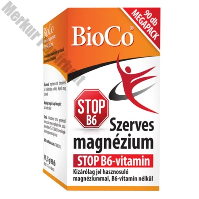 Vitamin BIOCO Szerves Magnézium Megapack 90 darab